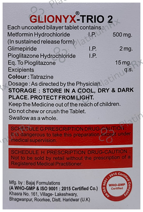 Glionyx-Trio 2 Tablet SR