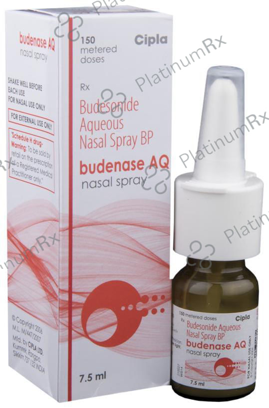 Budenase AQ 100mcg Nasal Spray 1s
