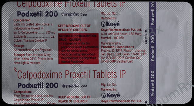 Podxetil 200mg Tablet