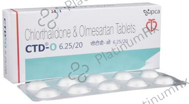 CTD O 6.25/20mg Tablet 10s