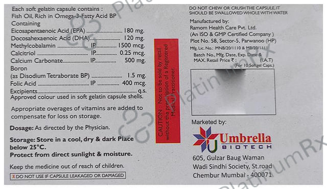 Calxing Max Softgel Capsule