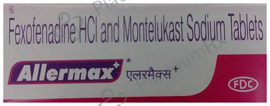 Allermax Plus 120/10mg Tablet 10s