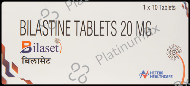 Bilaset 20mg Tablet 10s