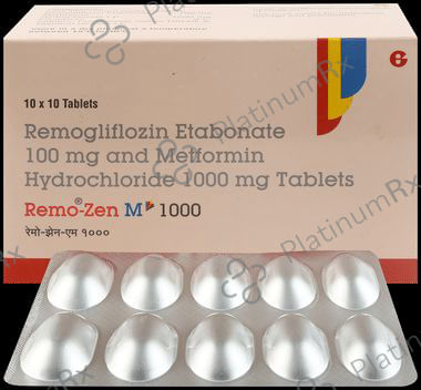 Remo Zen M 100/1000mg Tablet 10s