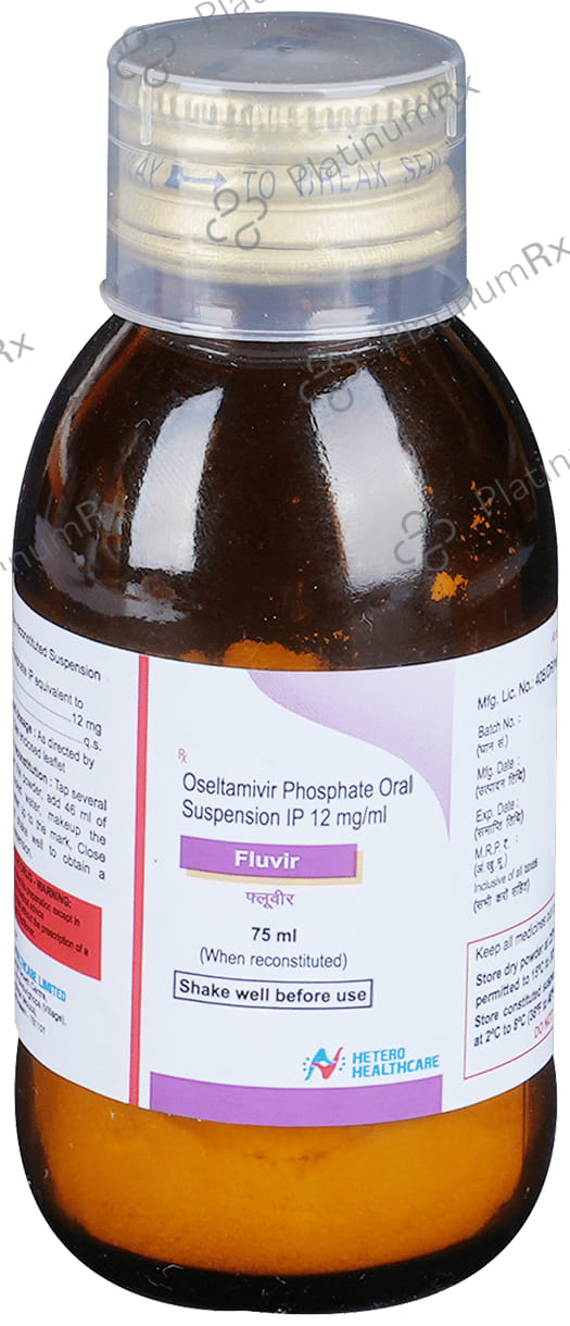 Fluvir 12mg Oral Suspension 75ml