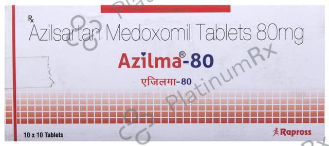Azilma 80mg Tablet 10s