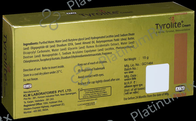 Tyrolite Cream 15gm