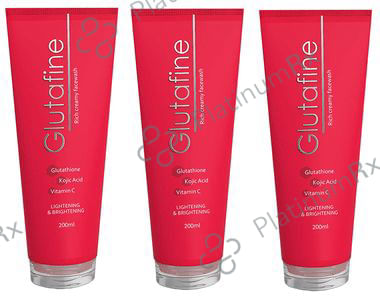 Glutafine Rich Creamy Face Wash (200ml Each) 3 Tube