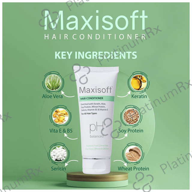 Maxisoft Hair Conditioner (100ml Each) 4 Tubes