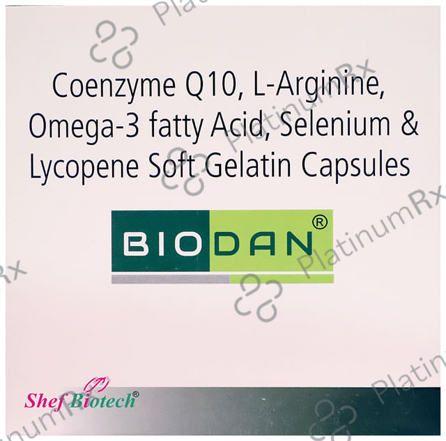 Biodan Soft Gelatin Capsule