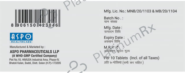 Aspobil M 20/10mg Tablet 10s