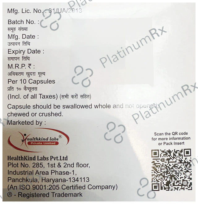 Rablanth D 30mg/20mg Capsule SR