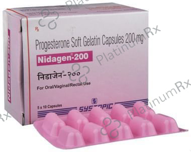Nidagen 200mg Soft Gelatin Capsule 10s