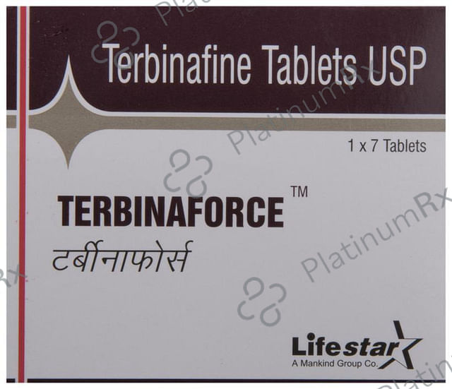 Terbinaforce 250mg Tablet 7s