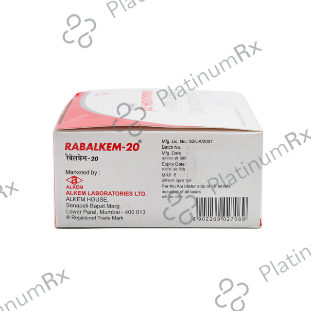 Rabalkem 20mg Tablet