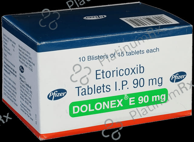 Dolonex E 90mg Tablet 15s
