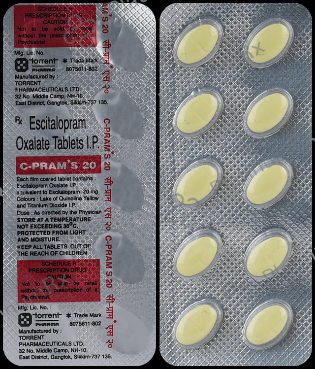 C Pram S 20mg Tablet 10s