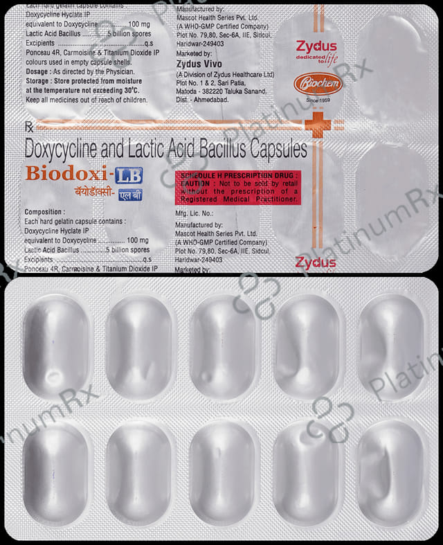 Biodoxi LB Capsule 10s