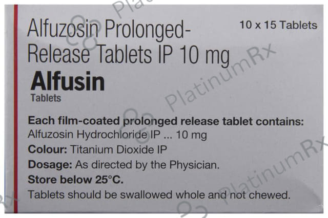 Alfusin 10mg Tablet PR 15s