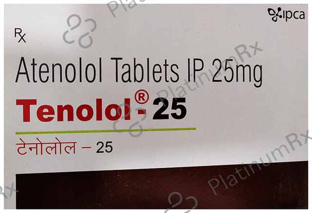 Tenolol 25mg Tablet 14s
