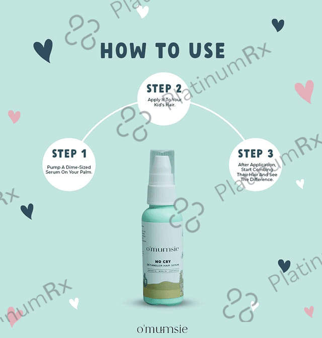 O'mumsie No Cry Detangler Hair Serum