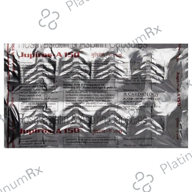 Jupiros A 150/10mg Capsule 10s