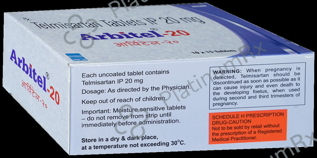 Arbitel 20mg Tablet 15s