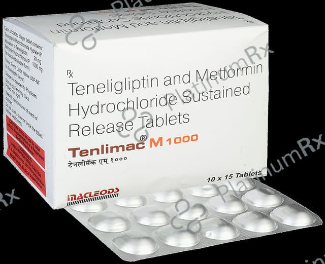 Tenlimac M 1000/20mg Tablet SR 15s