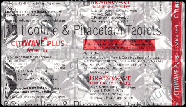Citiwave Plus 500mg/800mg Tablet