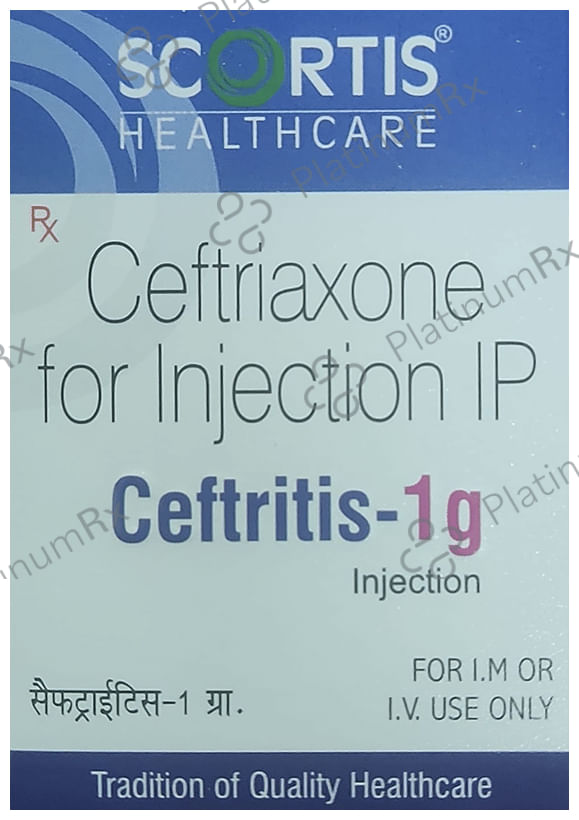 Ceftritis 1g Injection