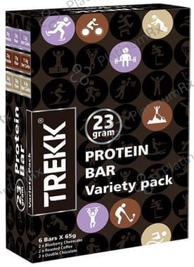 Trekk Protein Bar (65gm Each) Variety Pack