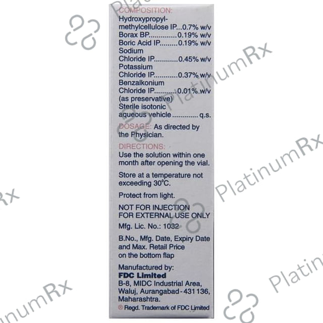 Moisol 0.7% Eye Drop 5ml