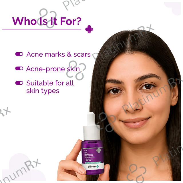 The Derma Co 10% Niacinamide Face Serum with Zinc & Vitamin B3 - For Acne Marks 10 ml