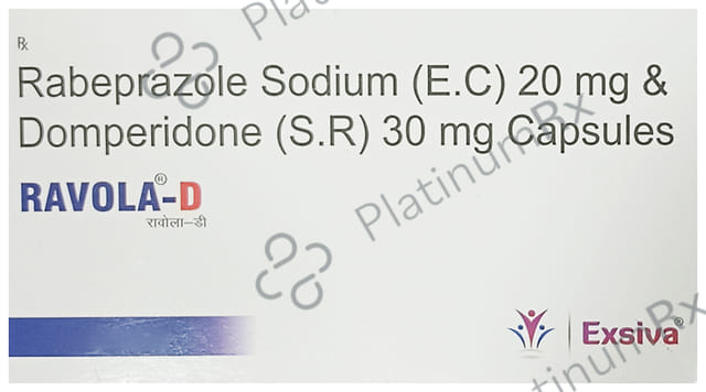 Ravola D 30mg/20mg Capsule SR