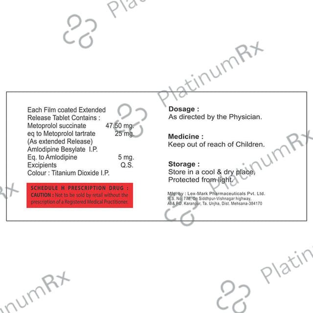 Metomend-AM 50/5 Tablet ER