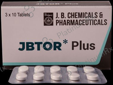 Jbtor Plus 50/10mg Tablet 10s