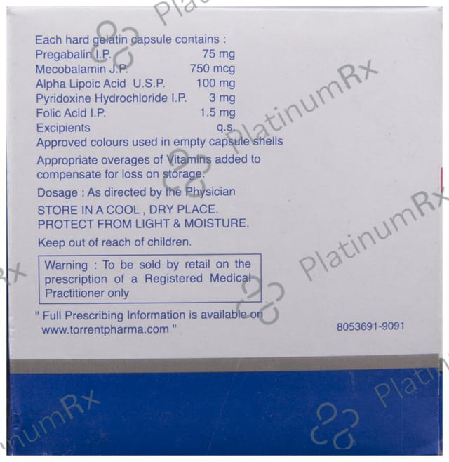 Pregeb Forte 75 Capsule