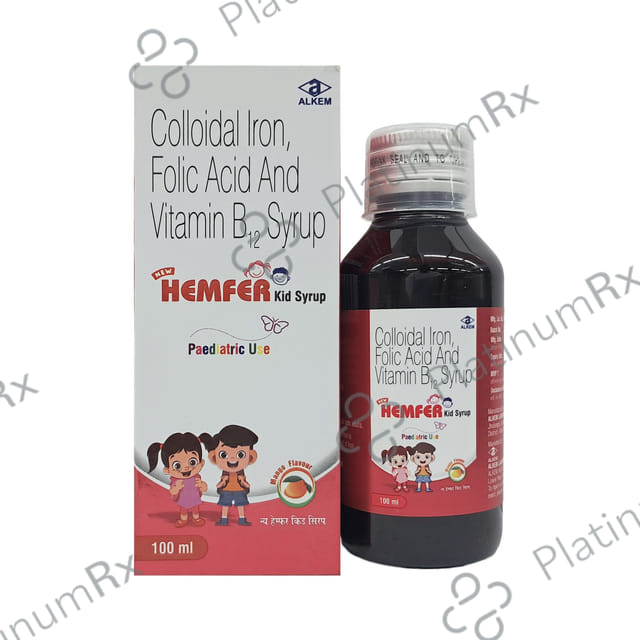 New Hemfer Kid Syrup Mango 100ml