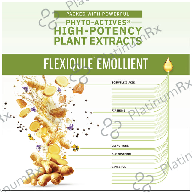Flexiqule Emollient for Instant Relief from Chronic Joint Stiffness & Pain