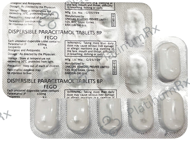 Fego 650mg Tablet
