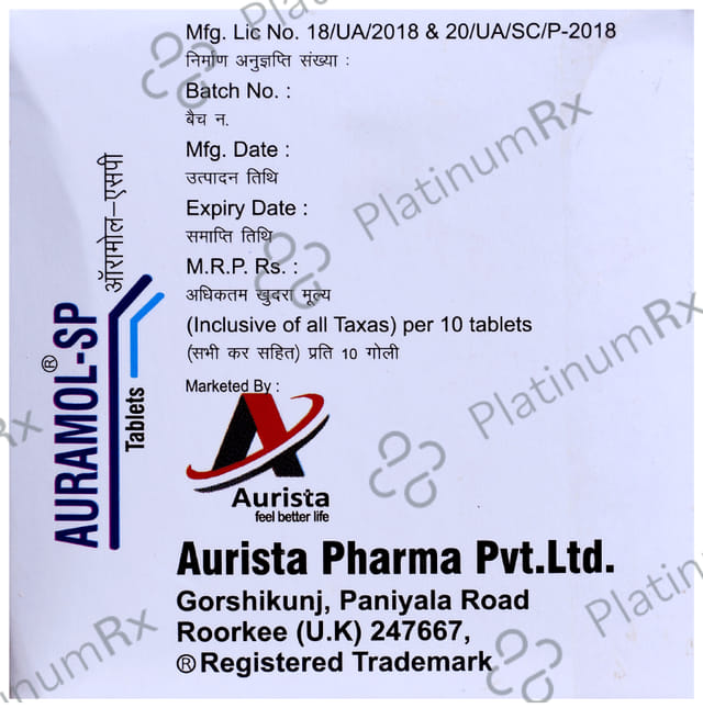 Auramol-SP Tablet