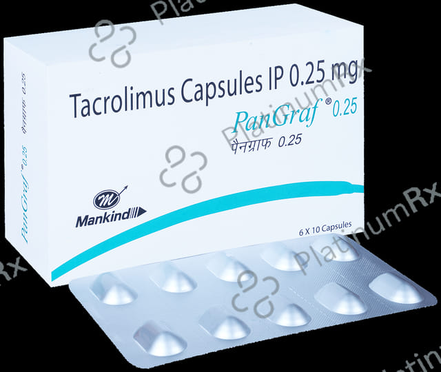Pangraf 0.25mg Capsule 10s