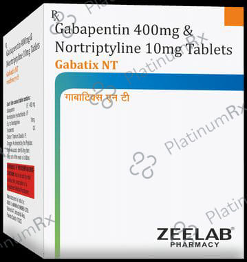 Gabatix NT 400/10mg Tablet 10s