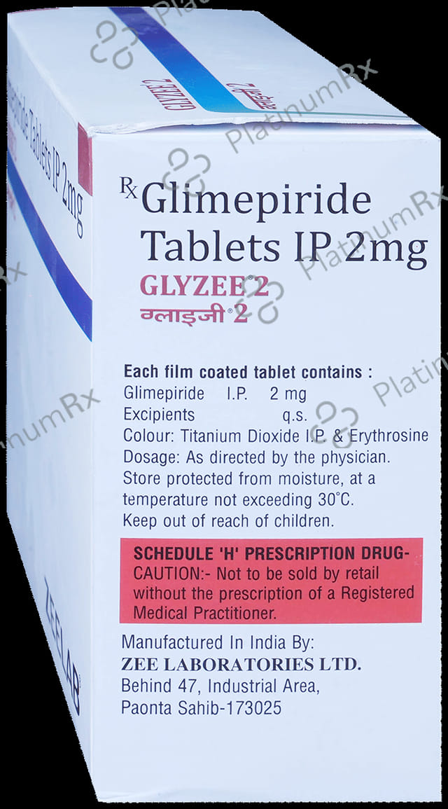 Glyzee 2mg Tablet 30s