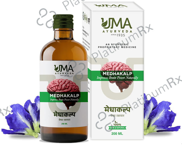 Uma Ayurveda Medhakalp Syurp for Improving Brain Power Naturally