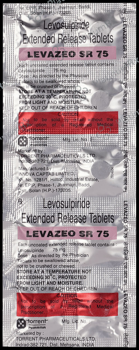 Levazeo SR 75mg Tablet 10s