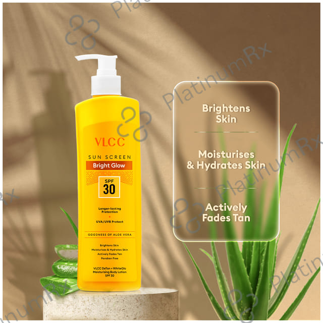 VLCC De Tan + WhiteGlo Moisturising SPF 30 Body Lotion 350ml