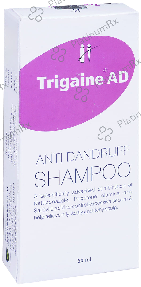 Trigaine AD Anti Dandruff Shampoo 60ml