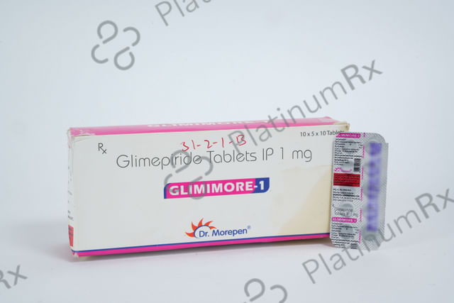 Glimimore 1mg Tablet 10s