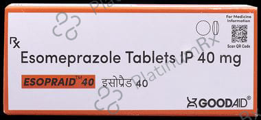 Esopraid 40mg Tablet 10s